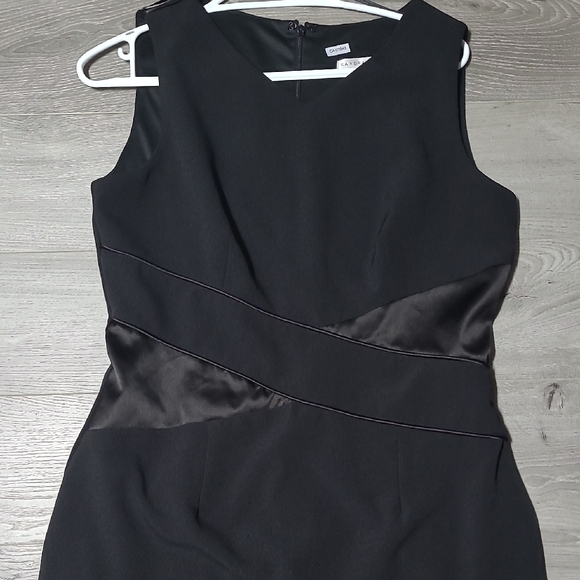 Sandra Darren Black Sleeveless Midi Sheath Dress - Picture 6 of 10